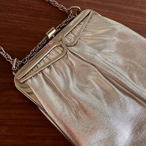 Fancy silver vintage purse